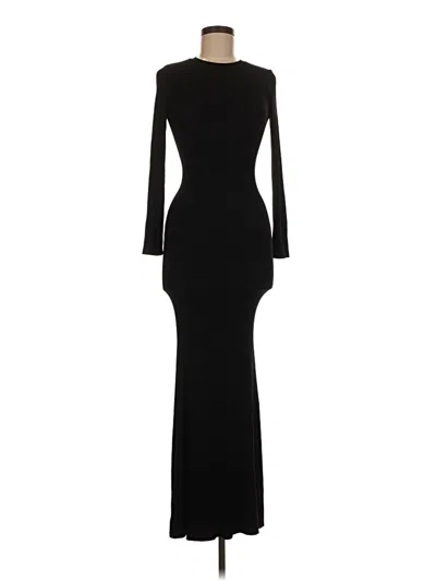 Pre-owned Reoria Cocktail Dress In Black