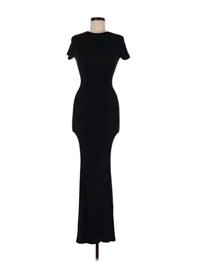 Pre-owned Reoria Cocktail Dress In Black