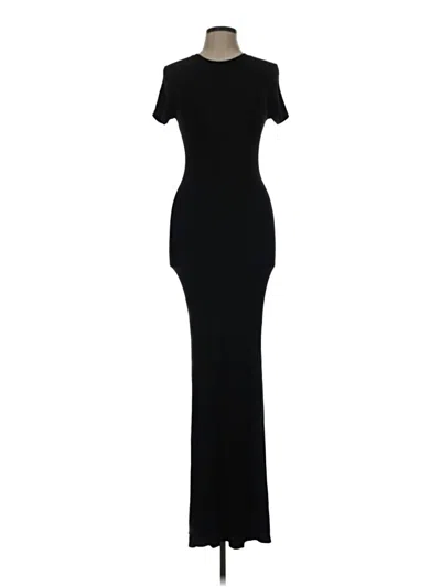 Pre-owned Reoria Cocktail Dress In Black