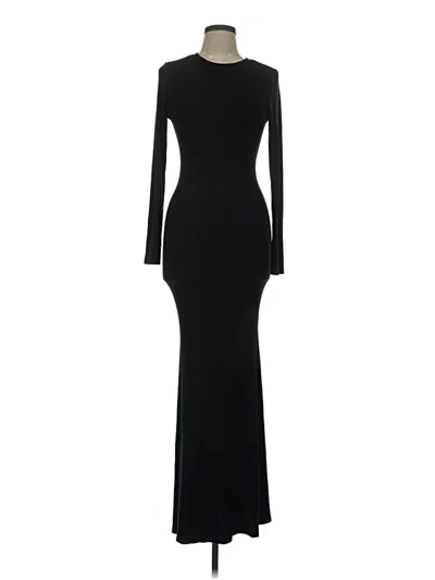 Pre-owned Reoria Cocktail Dress In Black