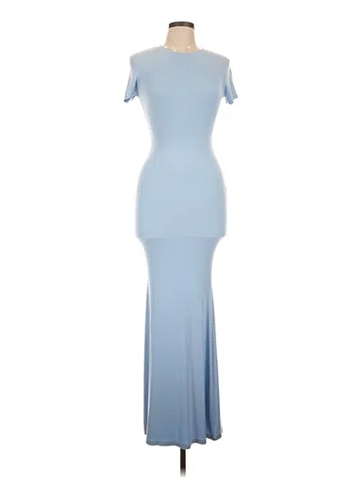 Pre-owned Reoria Cocktail Dress In Blue