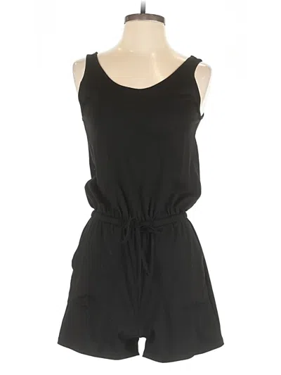 Pre-owned Reoria Romper In Black