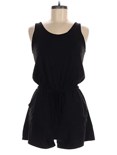 Pre-owned Reoria Romper In Black