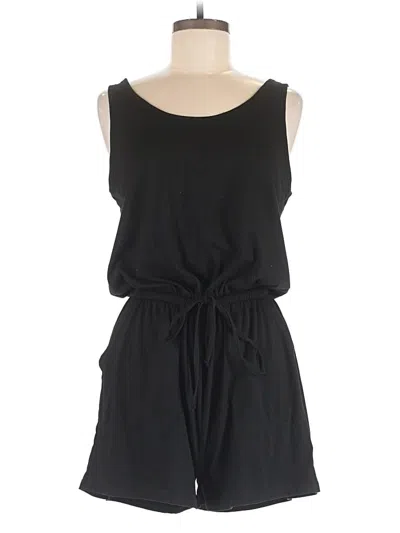 Pre-owned Reoria Romper In Black