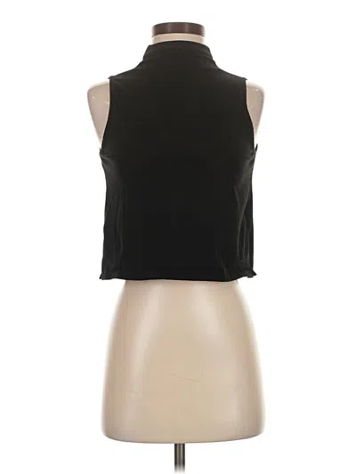 Pre-owned Reoria Tank Top Black Halter Neckline Tops