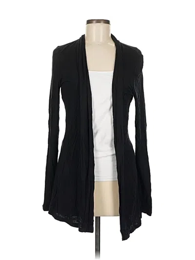 Pre-owned Repeat Cashmere Cardigan Sweater In Black
