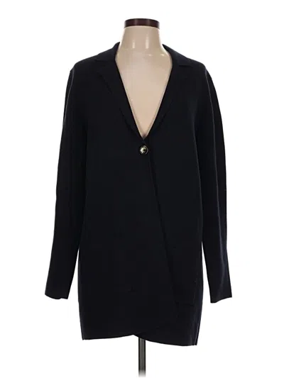 Pre-owned Repeat Cashmere Cardigan Sweater In Black