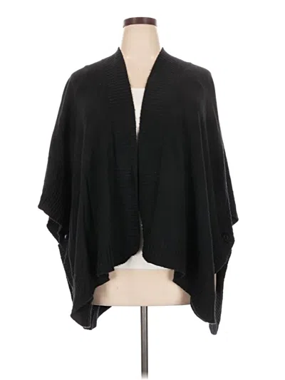 Pre-owned Repeat Cashmere Cardigan Sweater In Black