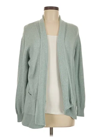 Pre-owned Repeat Cashmere Cardigan Sweater In Blue