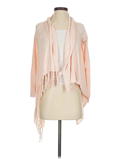 Pre-owned Repeat Cashmere Cardigan Sweater In Pink