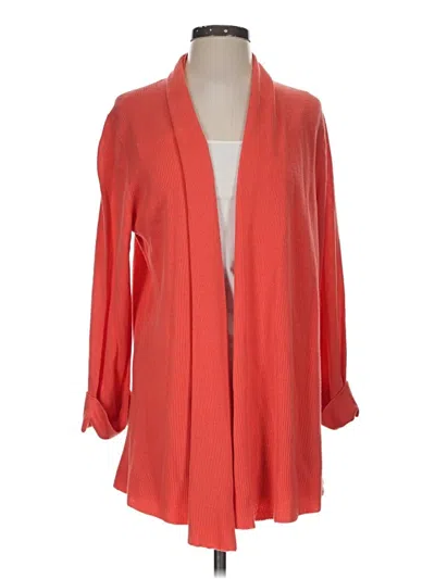 Pre-owned Repeat Cashmere Cardigan Sweater In Red