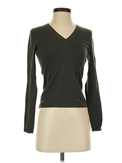 Pre-owned Repeat Cashmere Pullover Sweater In Green