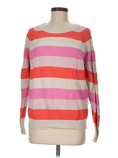Pre-owned Repeat Cashmere Pullover Sweater In Pink