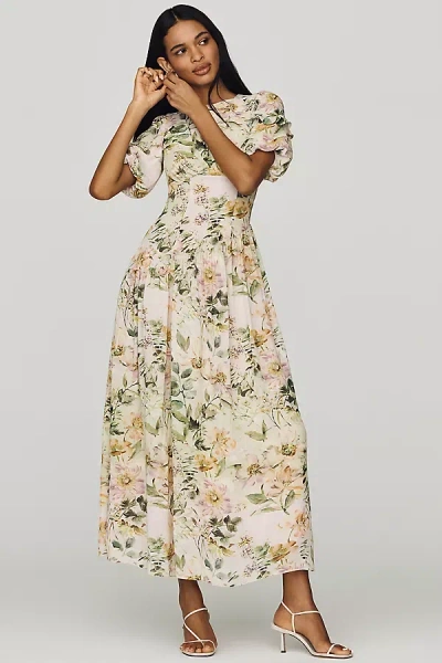 Repeat Fifi Printed Maxi Dress In Multi