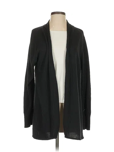 Pre-owned Repeat Silver Edition Cardigan Sweater In Black