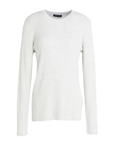 Repeat Woman Sweater Light Grey Size 14 Cotton, Viscose In Gray