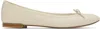 Repetto Beige Cendrillon Ballerina Flats In 1449 Swan