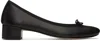 Repetto Black Camille Ballet Heels In 410 Noir