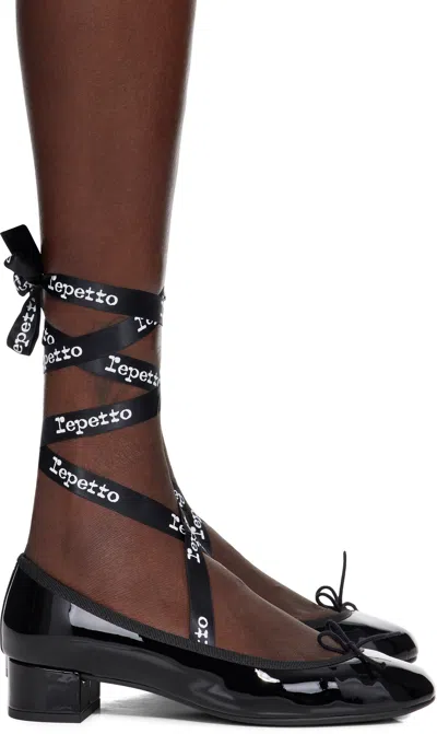 Repetto Black Camille Heels