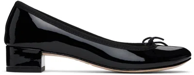 REPETTO BLACK CAMILLE HEELS