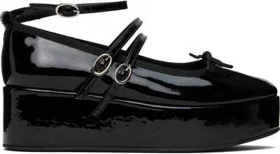 Repetto Black Cendrillon Platform Heels