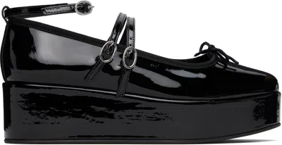 Repetto Black Cendrillon Platform Mary Jane Heels