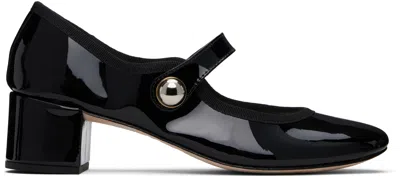 Repetto Black Fabienne Mary Jane Heels