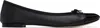 Repetto Black Flora Bi-material Ballerina Flats In 410 Noir