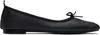 Repetto Black Garance Square-toe Ballerina Flats In 410 Noir