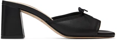 Repetto Black Jordana 60 Heeled Sandals