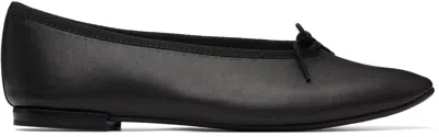 Repetto Black Lilouh Almond-toe Ballerina Flats