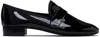 Repetto Black Michael Rubber Sole Loafers