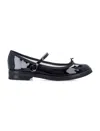 Repetto Black Patent Leather Cendrillon College Mary Janes In Black