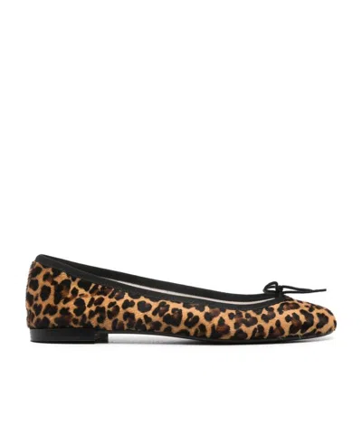 Repetto Bow Ballet Shoes In Black