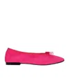 Repetto Lilouh Leather Ballerinas In Pink