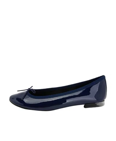 Repetto Bow Tie Flat Sole Shoes In Black
