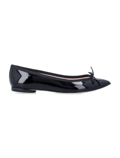 Repetto Brigitte Pointy Toe Ballet Flats In Black