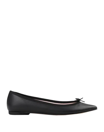 Repetto Brigitte Woman Ballet Flats Black Size 8.5 Calfskin