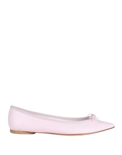 Repetto Brigitte Woman Ballet Flats Light Pink Size 7 Calfskin