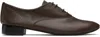 Repetto Brown Zizi Rubber-sole Oxfords