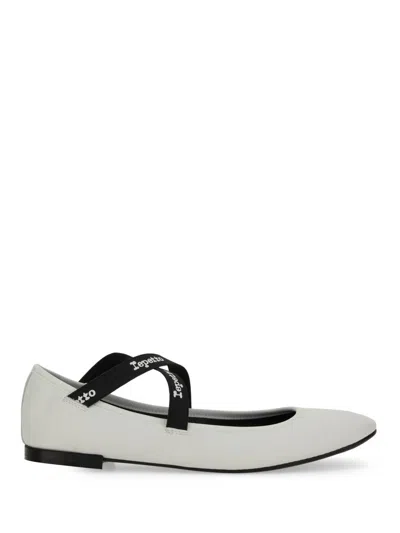 Repetto Calfskin Flats Family In Multi