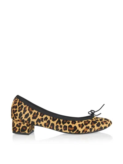 Repetto 30mm Camille Pumps In Animal Print