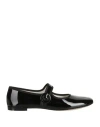Repetto Cendrillon Ad Woman Ballet Flats Black Size 11 Soft Leather In Black