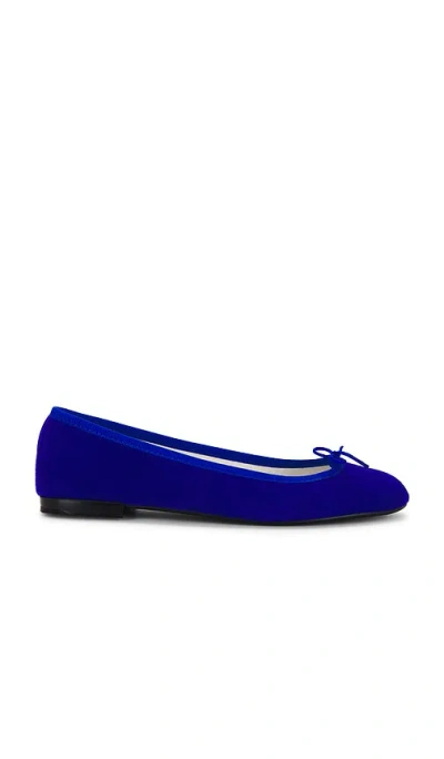 Repetto Cendrillon Ballerinas In Bleu Outremer