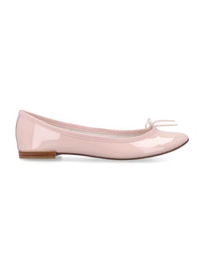 Repetto Cendrillon Ballet Flats With Patent Leather In Icon Pink