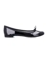 Repetto Cendrillon Ballet Flats With Rounded Toe In Black