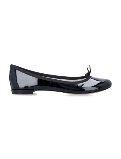 Repetto Cendrillon Ballet Flats With Rounded Toe In Black