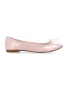 Repetto Pink Cendrillon Ballerina Flats In Icon Rose
