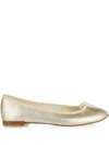 Repetto Cendrillon Metallic Ballet Flats In Neutral