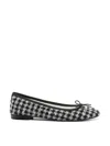 Repetto Cendrillon Tweed Ballerina Ballet Flats In Gray